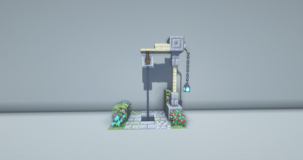 マインクラフト 和風の井戸: Youtubeで作り方を紹介