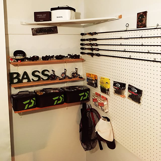 棚 釣りのおしゃれなアレンジ・飾り方のインテリア実例RoomClip ルームクリップ