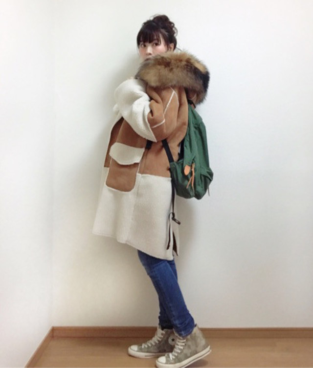 オトナ女子はこう合わせるのが正解♡「冬のリュックコーデ」10選