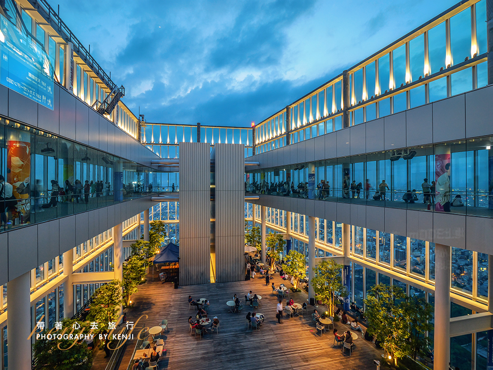 日本一高い高層ビル「あべのハルカス」からの夜景× SONY α63002017.01.02- Recording