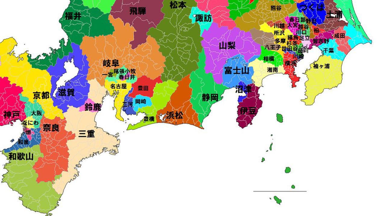 豊田は独立国家、ナガシマは名古屋領地元民が作った「愛知の偏見地図」がこちらJタウンネット