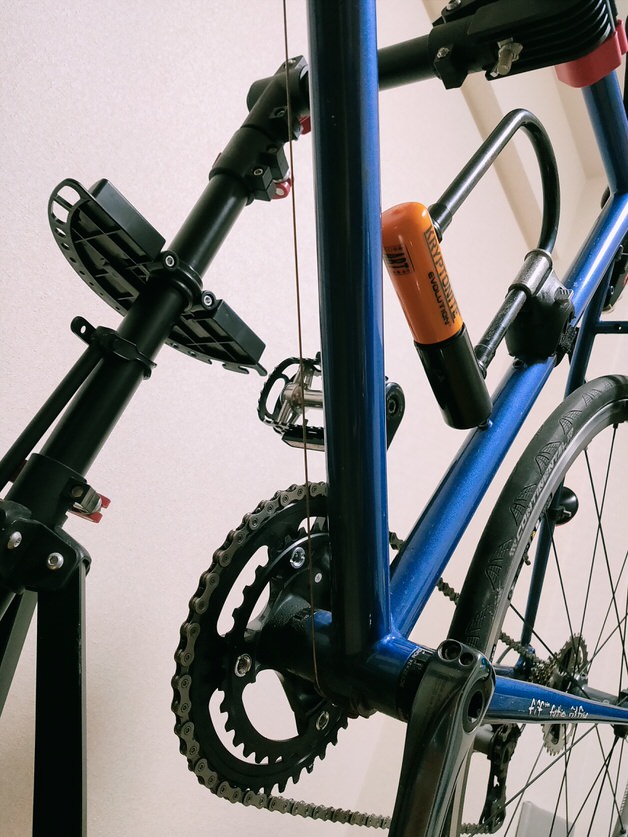 自転車シール竜王中学校日記