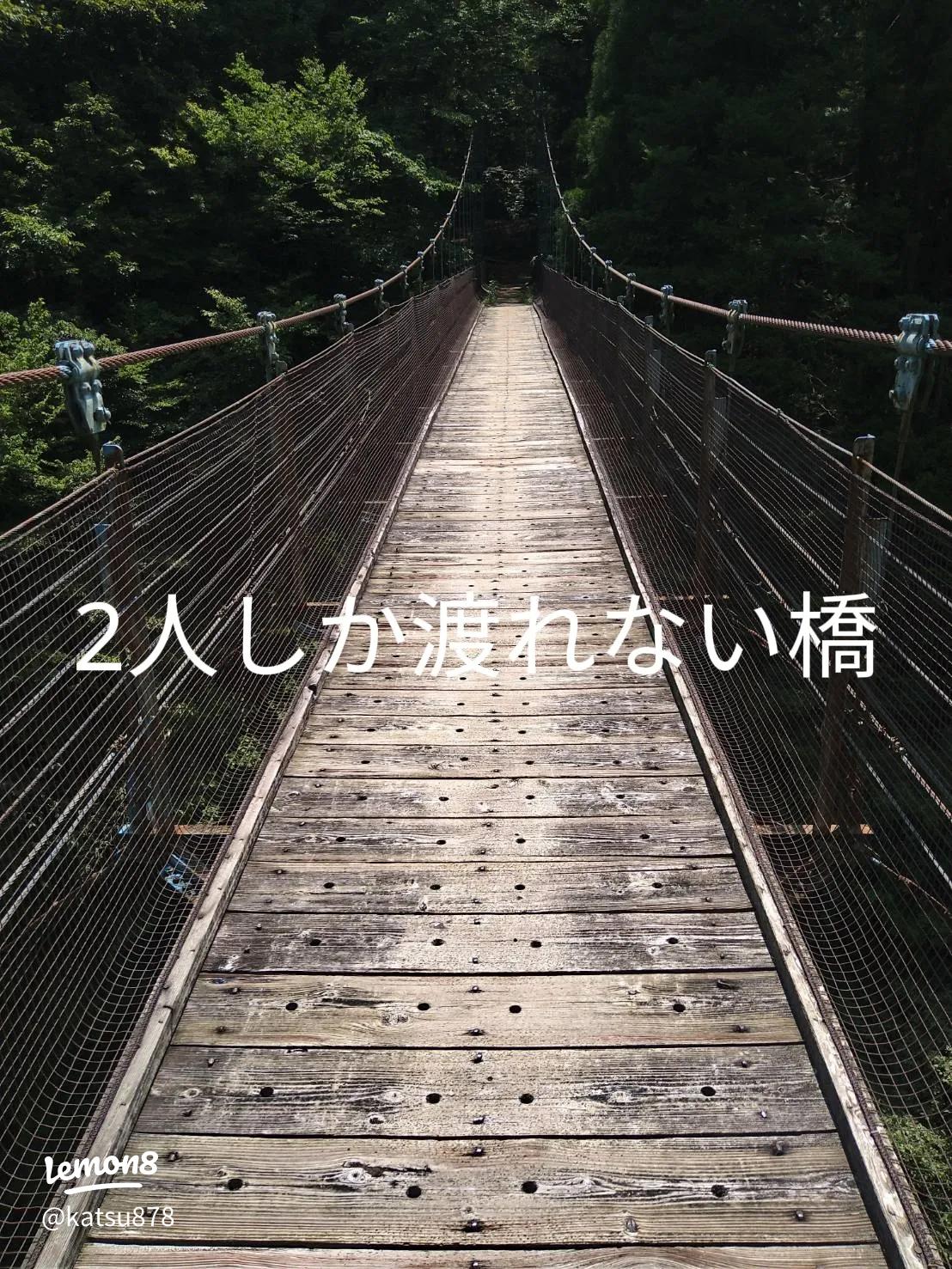 田舎吊り橋 Vol.4 東京奥多摩「道所橋」