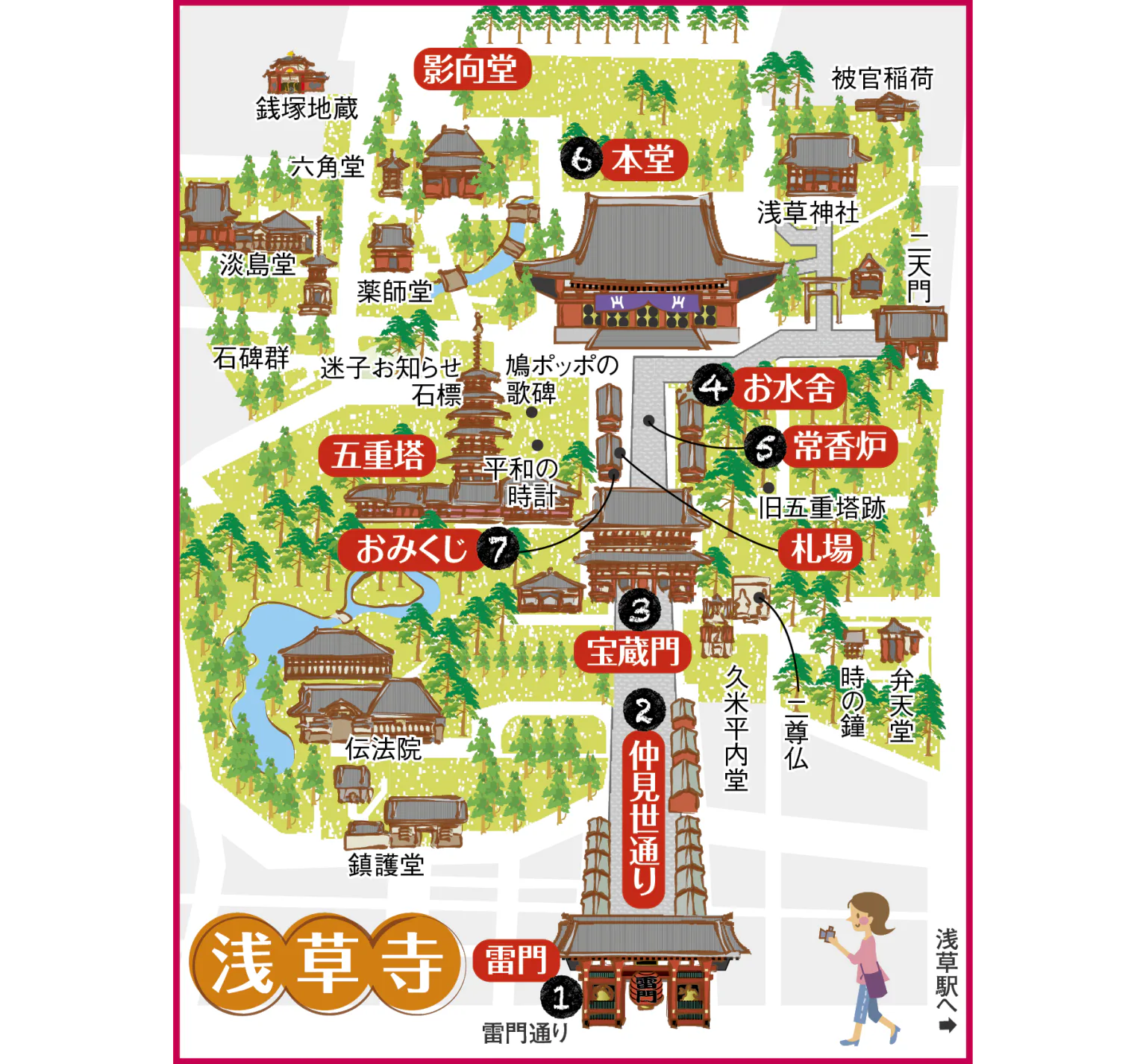 浅草浅草寺・雷門・仲見世通り周辺のご案内ANAインターコンチネンタルホテル東京