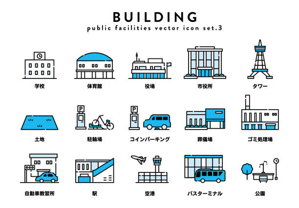 奥へと続く国際ターミナルカウンター 羽田空港 の無料の写真素材
