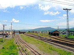 北海道 名寄 JR名寄駅前の広告塔の写真素材85852562- PIXTA