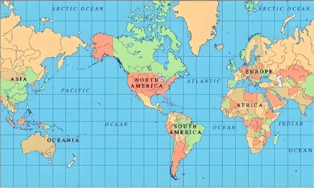 世界地图英文版下载-世界地图超清晰英文版pdf全图高清版- 极光下载站