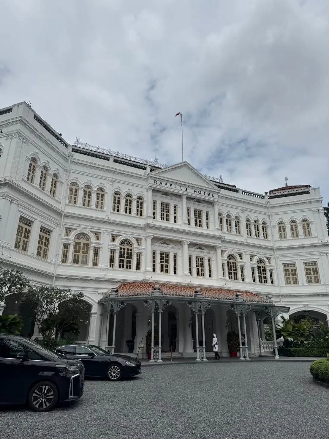 シンガポールの象徴的なラッフルズ ホテルラッフルズ ホテル＆リゾート