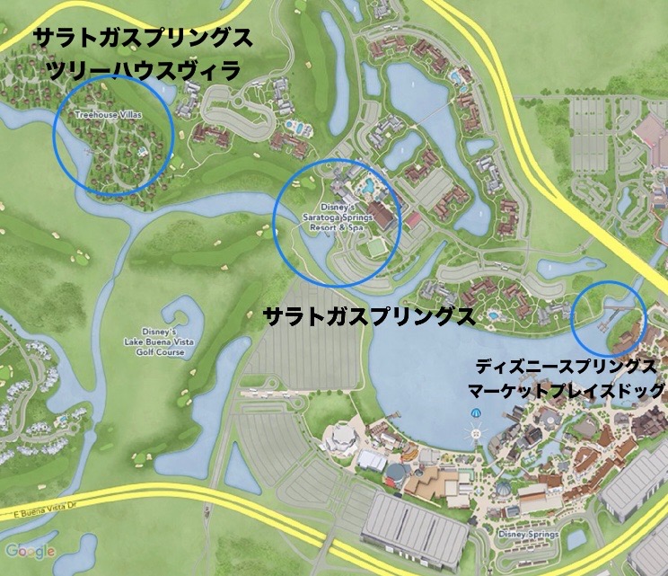 ディズニーワールド ディズニー フロアマップガイド ウォルト・ディズニー・ワールドの移動