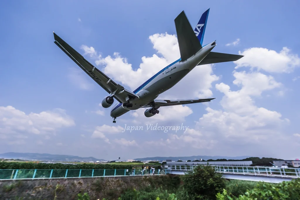 千里川土手 03R この日から空港側の整備が終わり入れる様になりました。