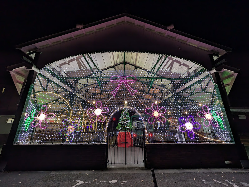 叡山電鉄叡山本線八瀬比叡山口駅 ホームメイト