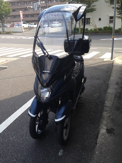 ちょいわるおやじの一人言:屋根付きトリシティ１２５は如何ですか