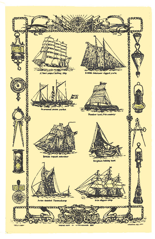 帆船の帆の種類について