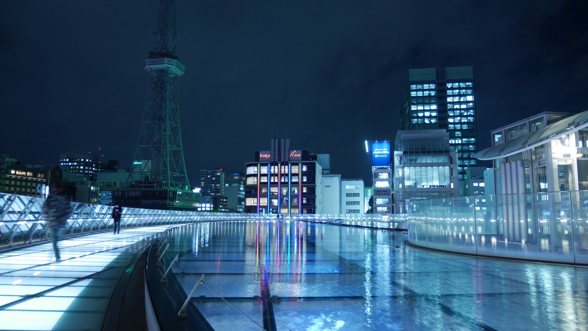 ミッドランドスクエア スカイプロムナードの夜景愛知県名古屋市中村区-こよなく夜景を愛する人へ