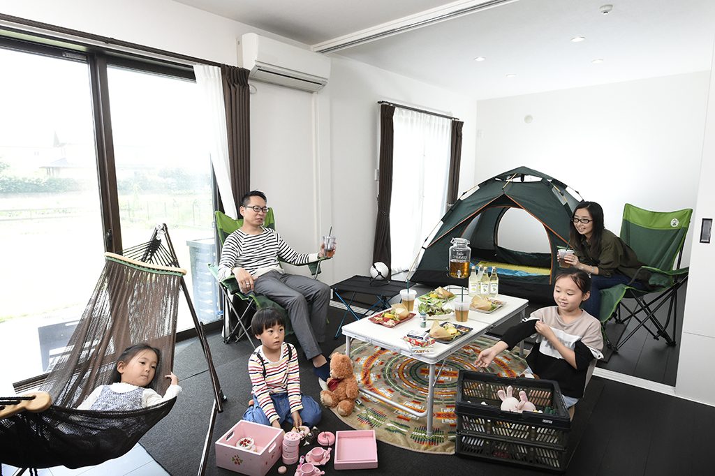 子どもと一緒に楽しく！おうちキャンプにトライするくらしあしたのくらし