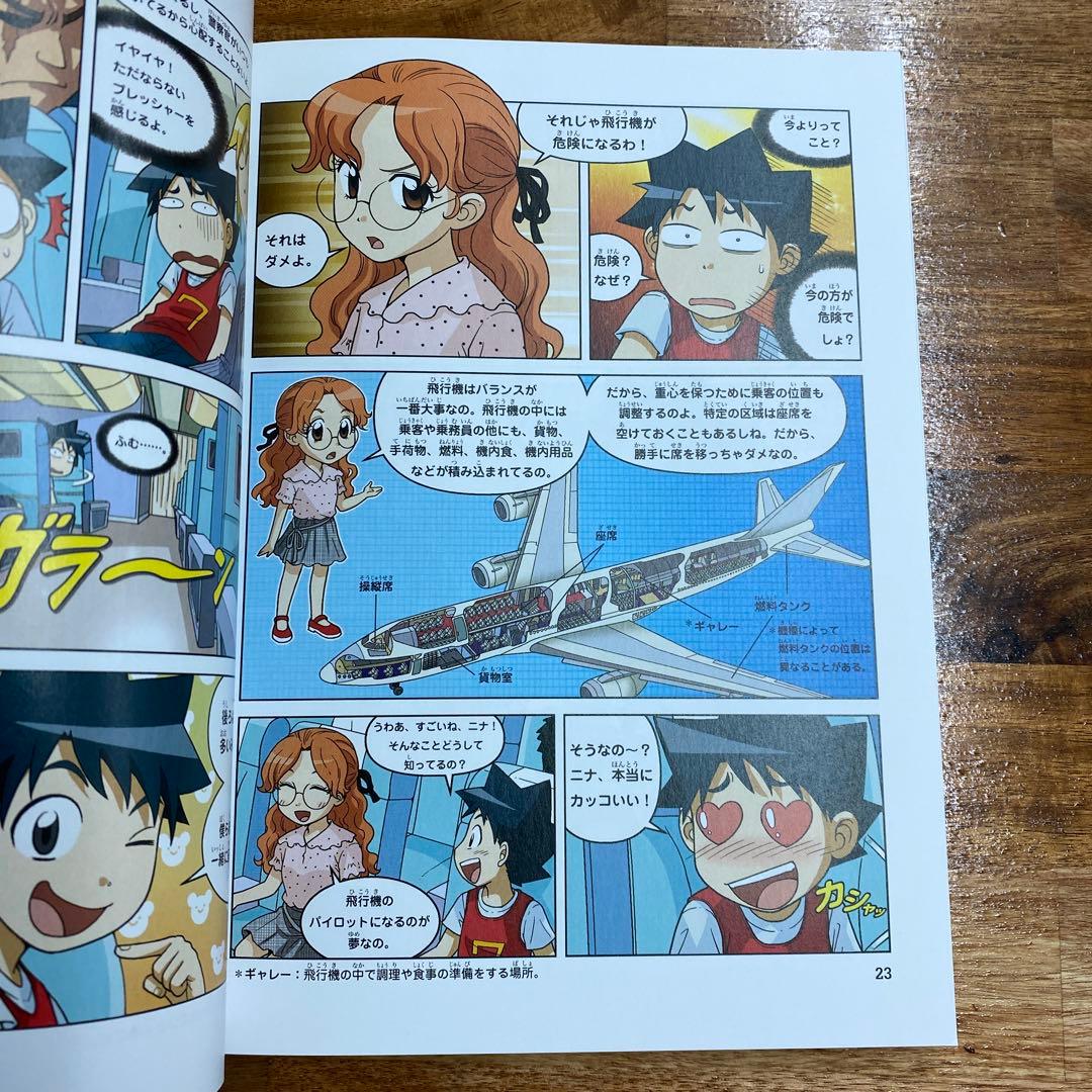 飛行機に乗る時イラレでマンガを描く