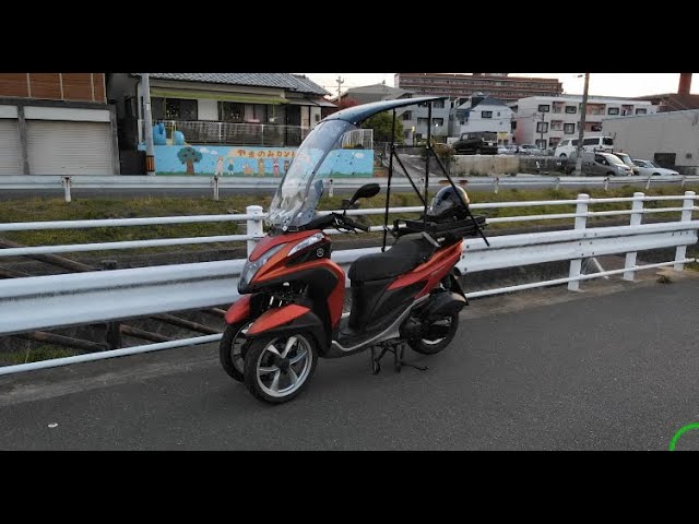 全天候型のルーフ付きトリシティ、アウトドア キャンプもイケる装備です！東京モーターサイクルショー2022Motor-Fan モーターファン自動車関連記事を中心に配信するメディアプラットフォーム
