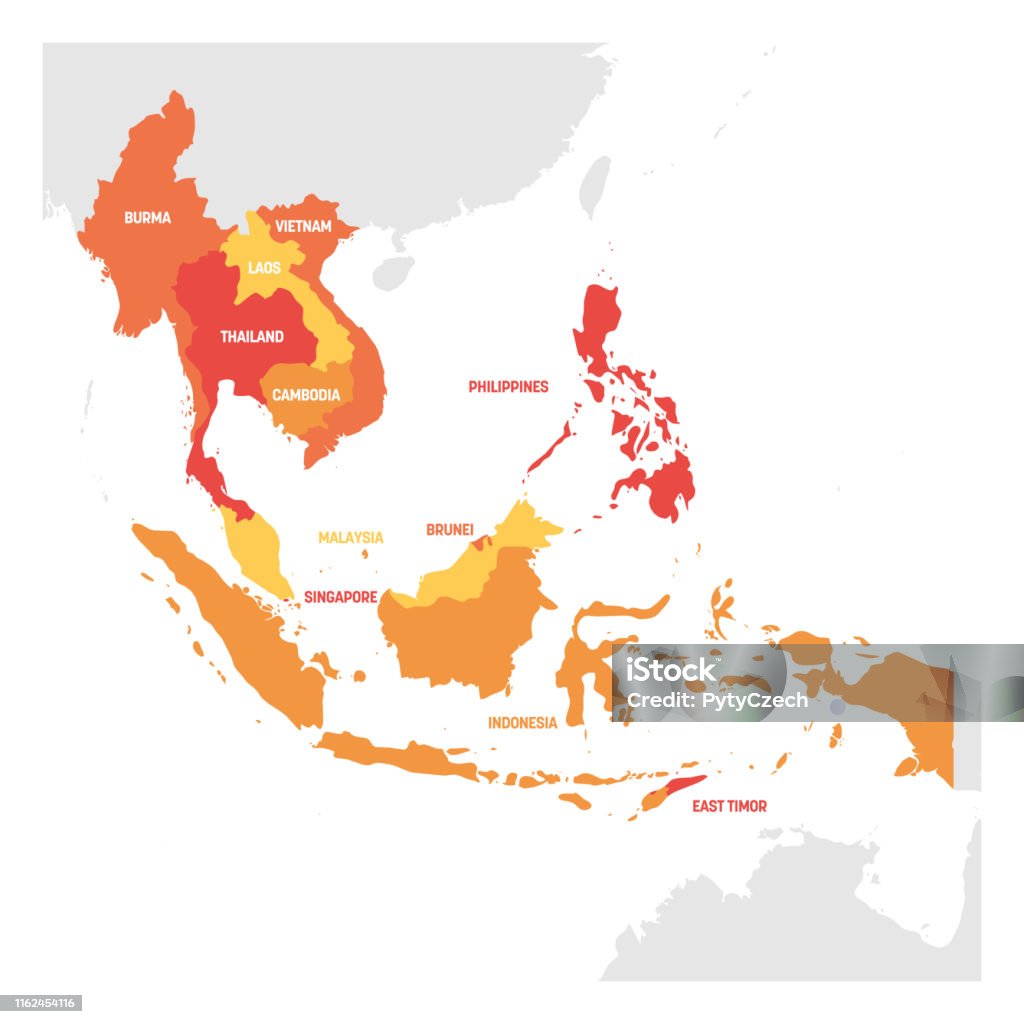 17,306 東南アジア 地図 Stock