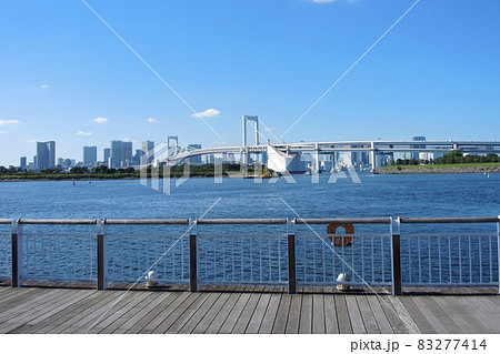 お台場海浜公園水上バス乗り場の写真素材 - PIXTA