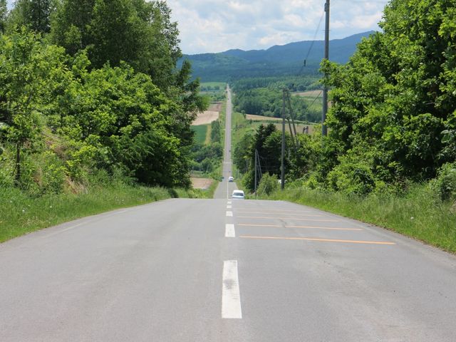 ジェットコースターの路富良野美瑛 Photo Library田園休暇