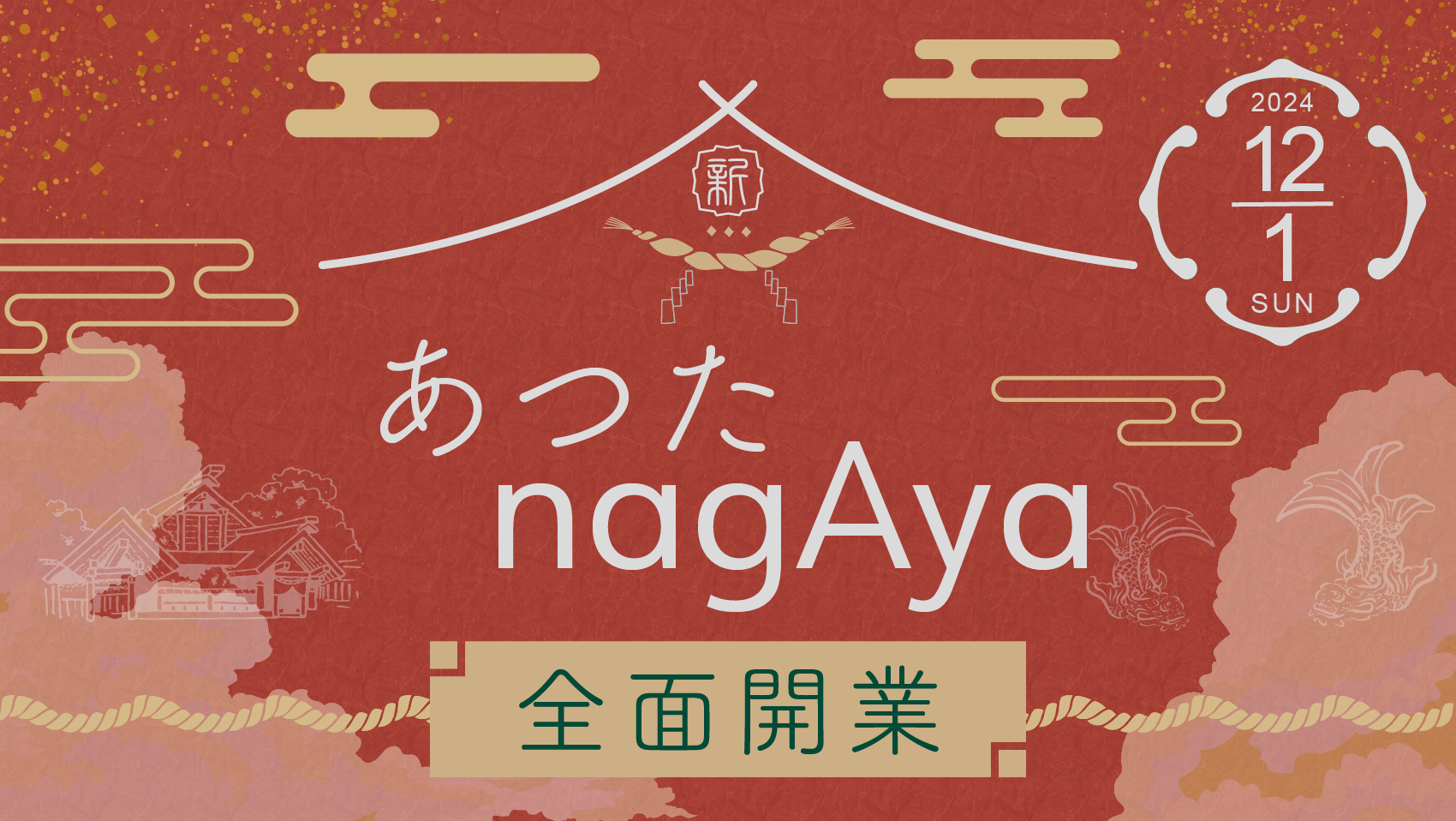1月4日 水 の「熱田神宮伝馬町」「熱田神宮西」駅。稲見駅長の鉄道だよ人生は!!稲見眞一中京テレビ