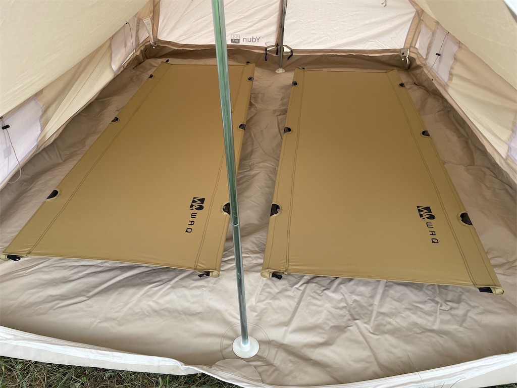 テントファクトリーの「スパイダーアクションベッド」は、大柄な人でもゆったり寝られるサイズとタフさが魅力！キャンプ情報メディア LANTERN –ランタン