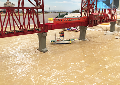 夏休みは九州芸文館へ！🌻🍉🛟, 26日より 鉄道博八女高展船小屋今昔物語