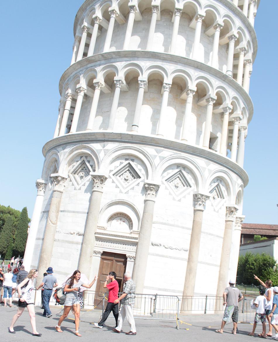 ピサの斜塔だー！』ピサ イタリア の旅行記・ブログ by