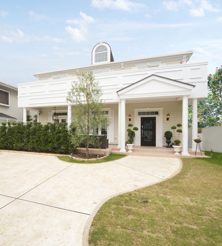 海外テイスト×白い外観のおしゃれなお家茨城の輸入住宅実例集茨城県の輸入住宅 四季彩建設