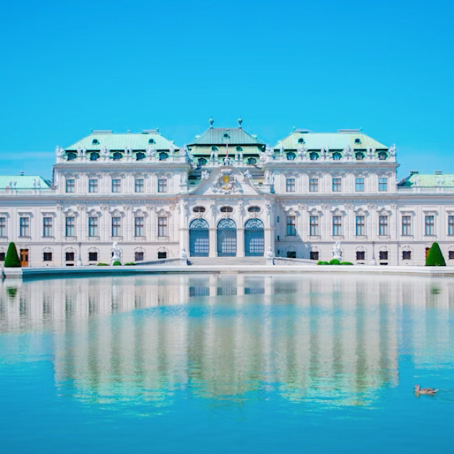 ベルヴェデーレ宮殿のチケットウィーン