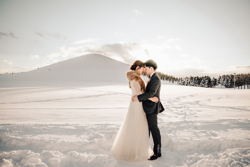 Snow Wedding at