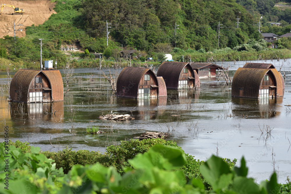 2024.4.1撮影 岡山県瀬戸内市牛窓町鹿忍８３０ 鹿忍ｸﾞﾘｰﾝﾌｧｰﾑ跡水没ﾍﾟﾝｼｮﾝ村前から一度行きたかった場所ただ興味本位で行ってしまったのですが近隣の方の話を聞くと