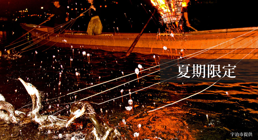 宇治川の鵜飼 - 匠と鵜がおりなす華麗な世界イベントお茶の京都京都府南部 山城地域 の観光情報