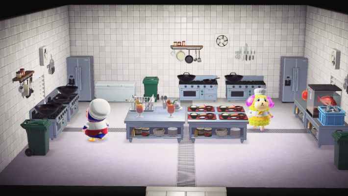 あつまれ どうぶつの森 遂に完成‼住宅街にレストラン作ってみた！島クリエイタ