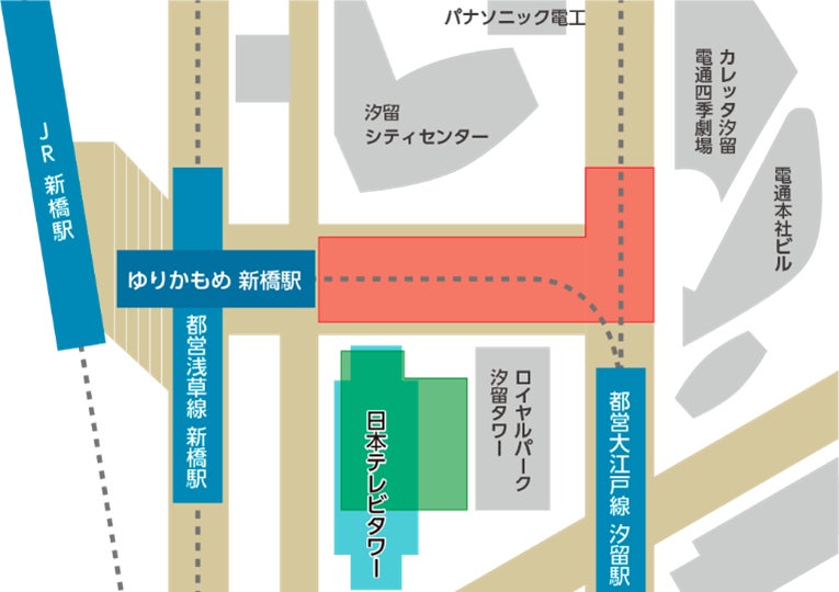 日本テレビタワー東京都港区