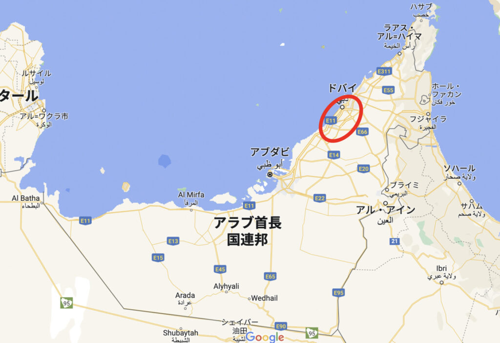 ドバイ、アラブ首長国連邦 オフライン地図 - Smart