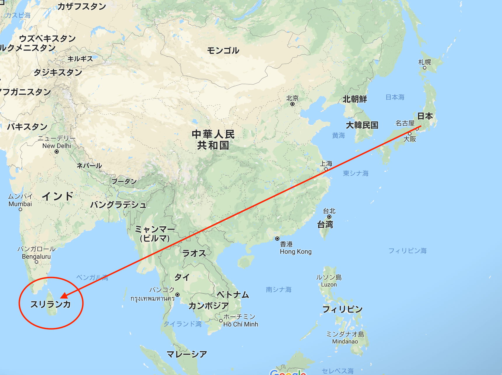 スリランカ - Geoguessr