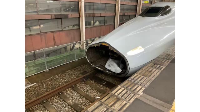 25年8月21日山陽新幹線人身事故による影響アルファ模型