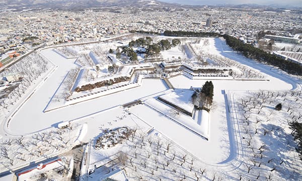函館・五稜郭タワーで初日の出観賞！ 往復新幹線＋温泉宿＋朝市で毛ガニ1杯付きランチの2泊3日ツアー発売 JR東日本びゅう