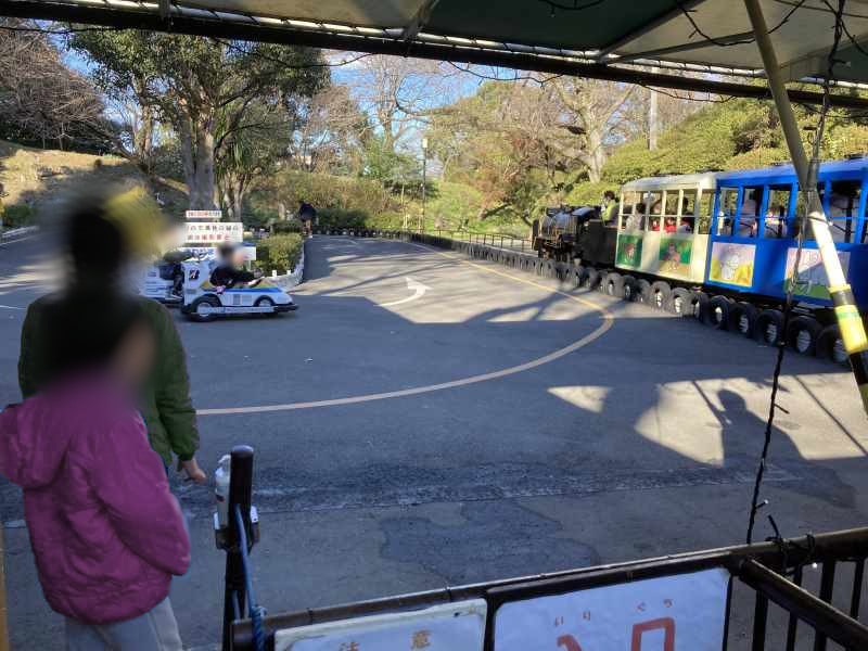 小田原 城址公園こども遊園地 豆汽車 神奈川県