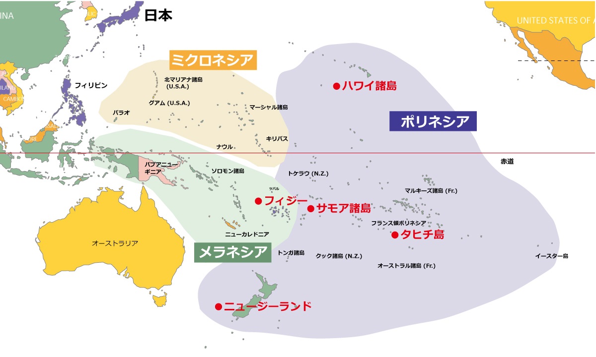オアフ島マップハワイ オアフ島 の格安チャーター「ナミッキーツアーズ」
