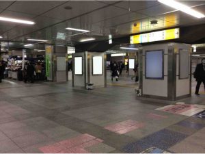 JR秋葉原駅中央改札外のスペース 2023 09
