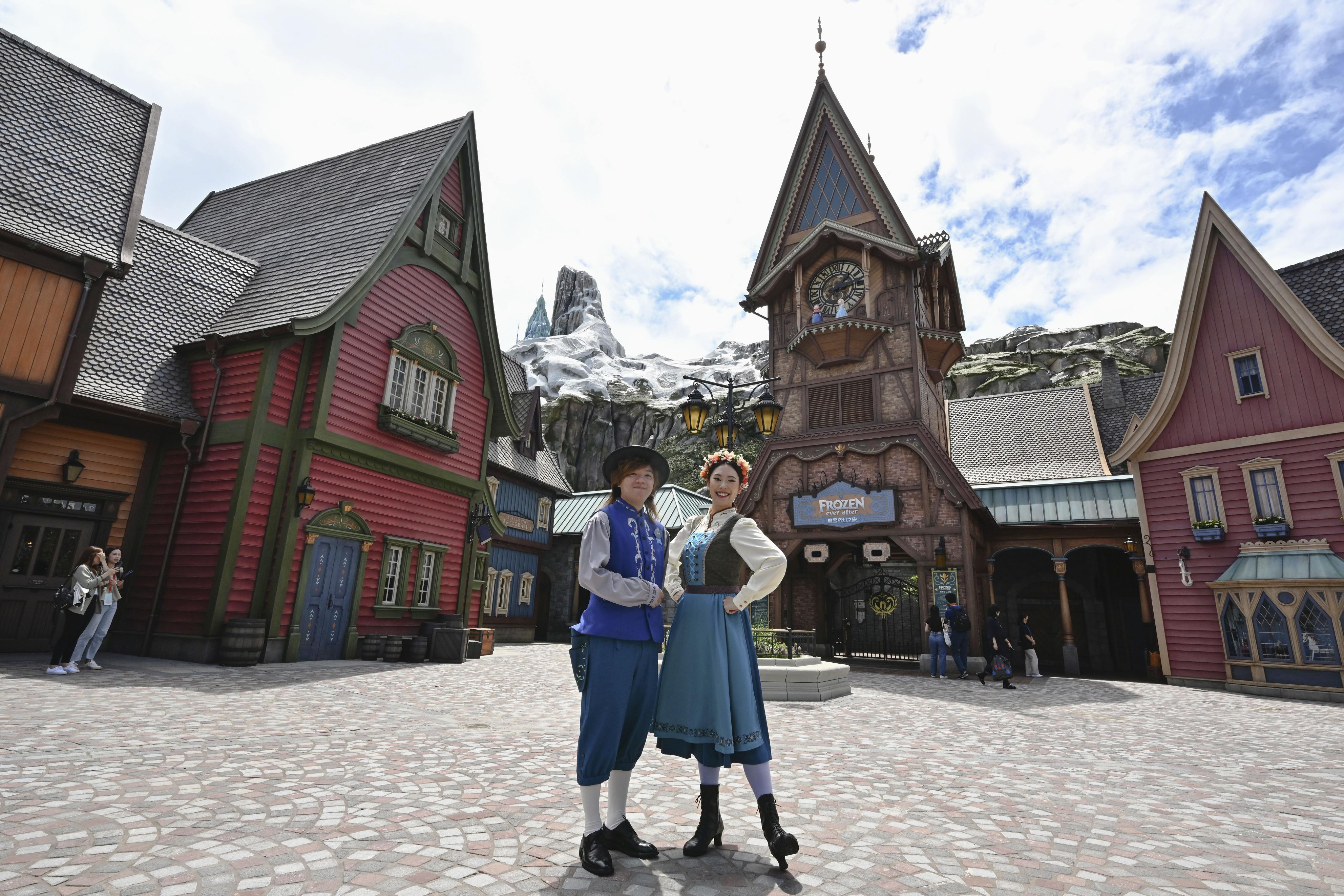 公式 ファンタジースプリングス フローズンキングダム建設過程の映像を公開！東京ディズニーシー Tokyo