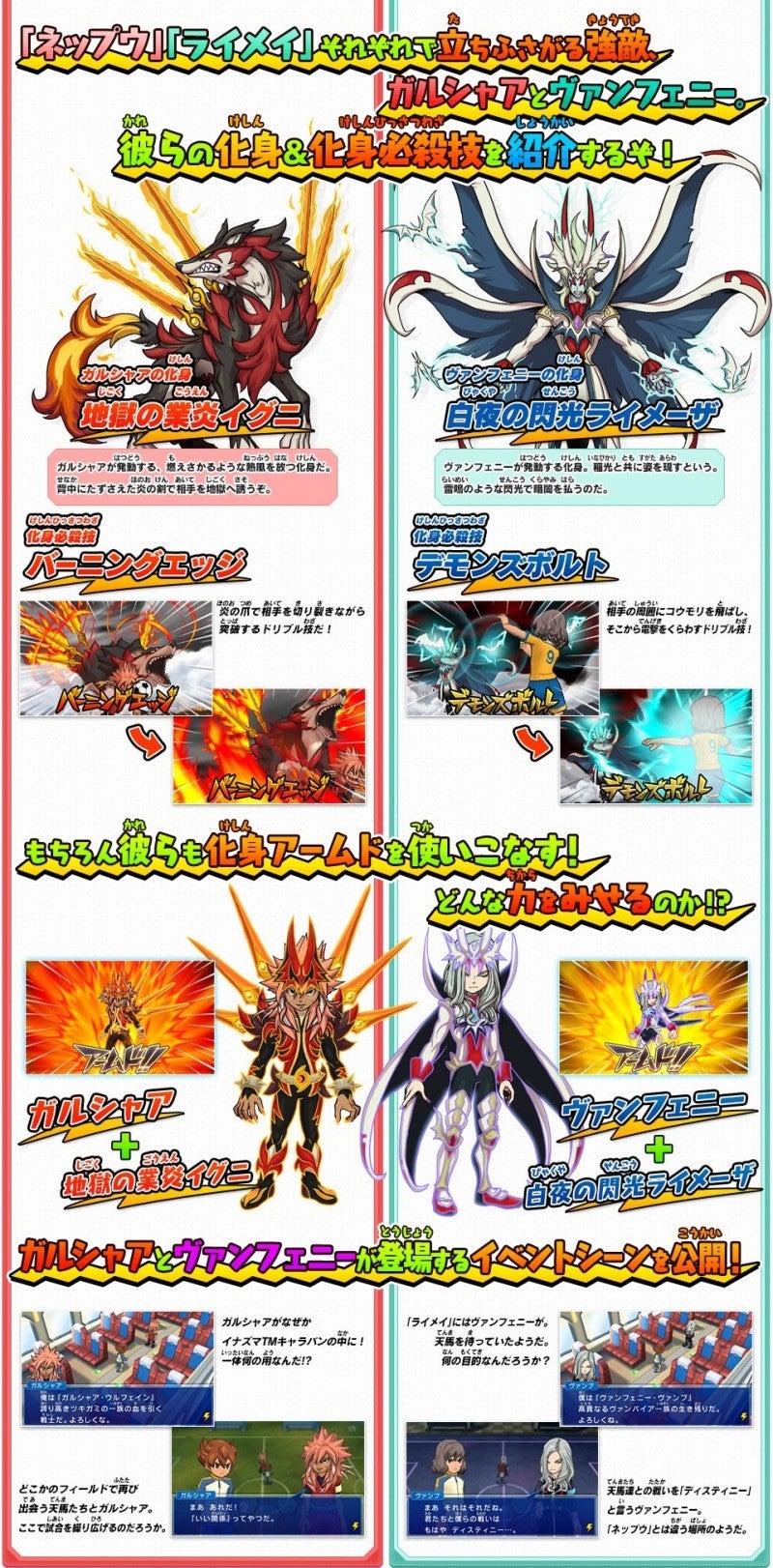 イナズマイレブン カード 化身アームド ミキシトランス ベータ