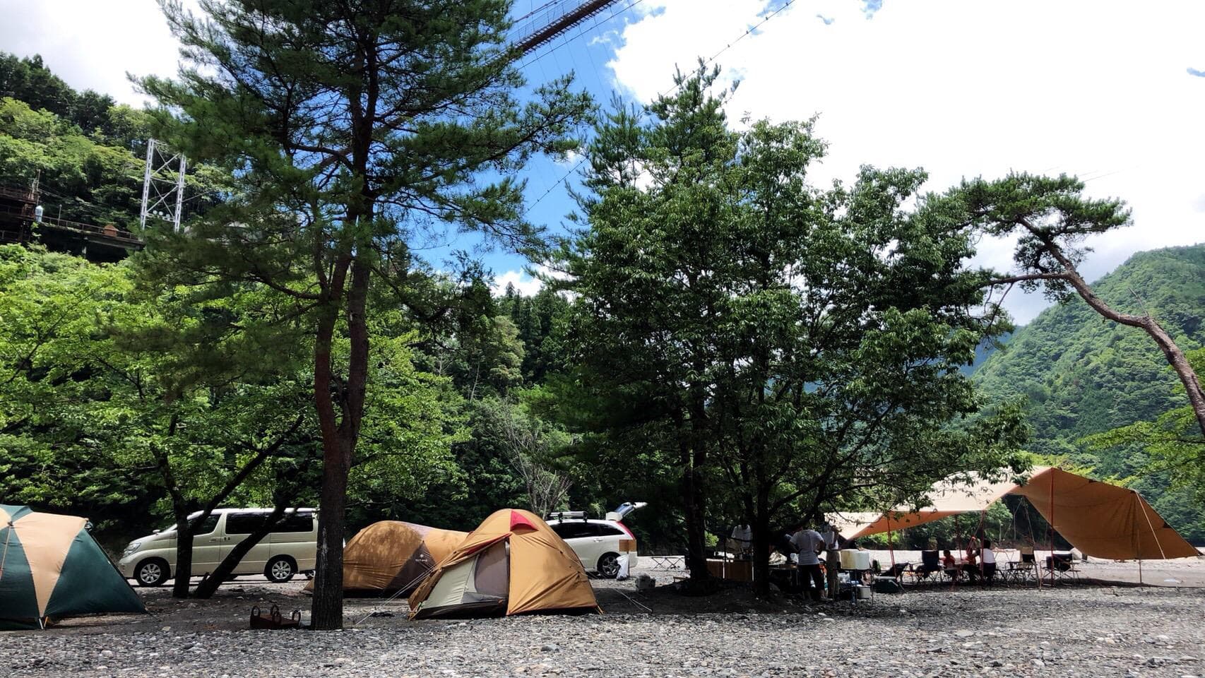 キャンプ場レビュー つり橋の里キャンプ場へ行ってきましたCSM BASE