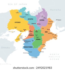 CraftMAP 縮小日本地図色分け-1 +