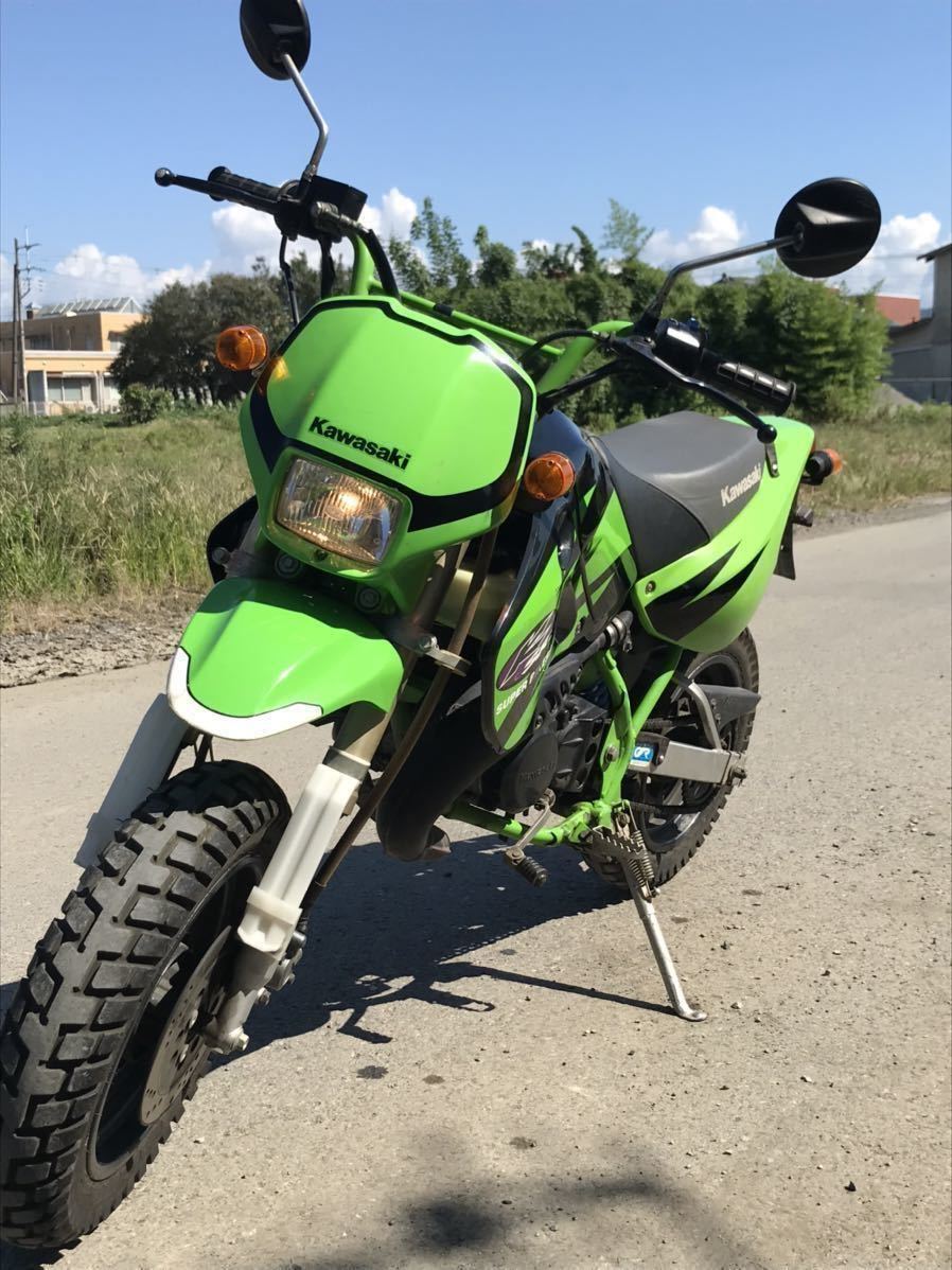 Vintage Snowmobile in a Winter