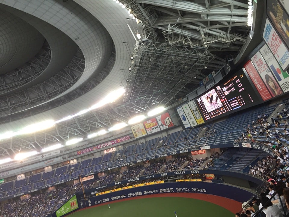 知ってましたか？ 京セラドームは天井に当たると