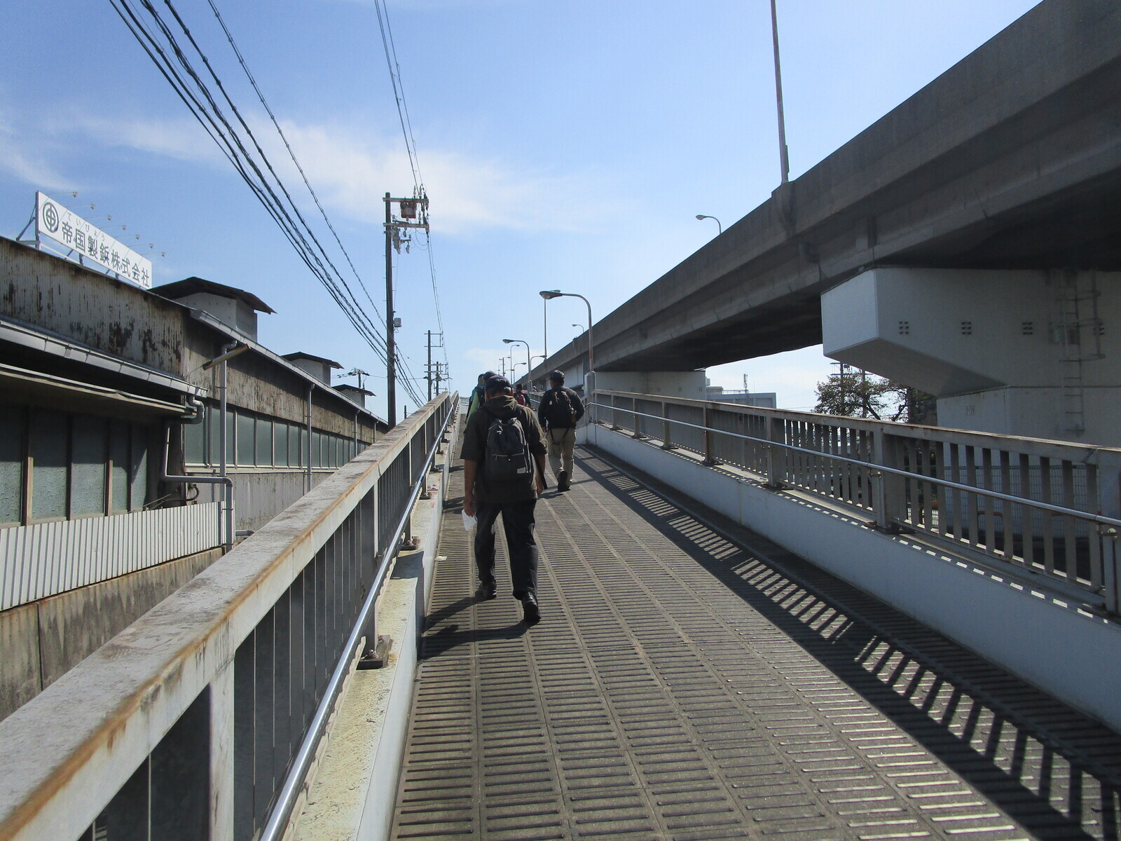 大阪・なみはや大橋見物