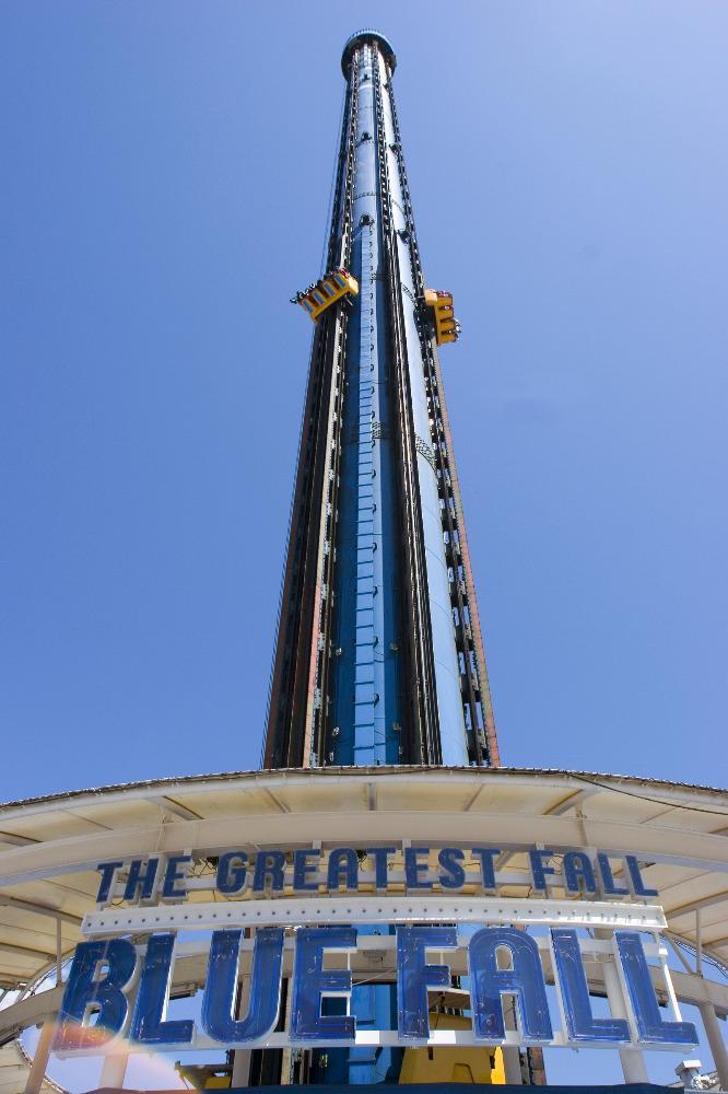 フリーフォール レジャー施設 八景島シーパラダイス 八景島の写真素材